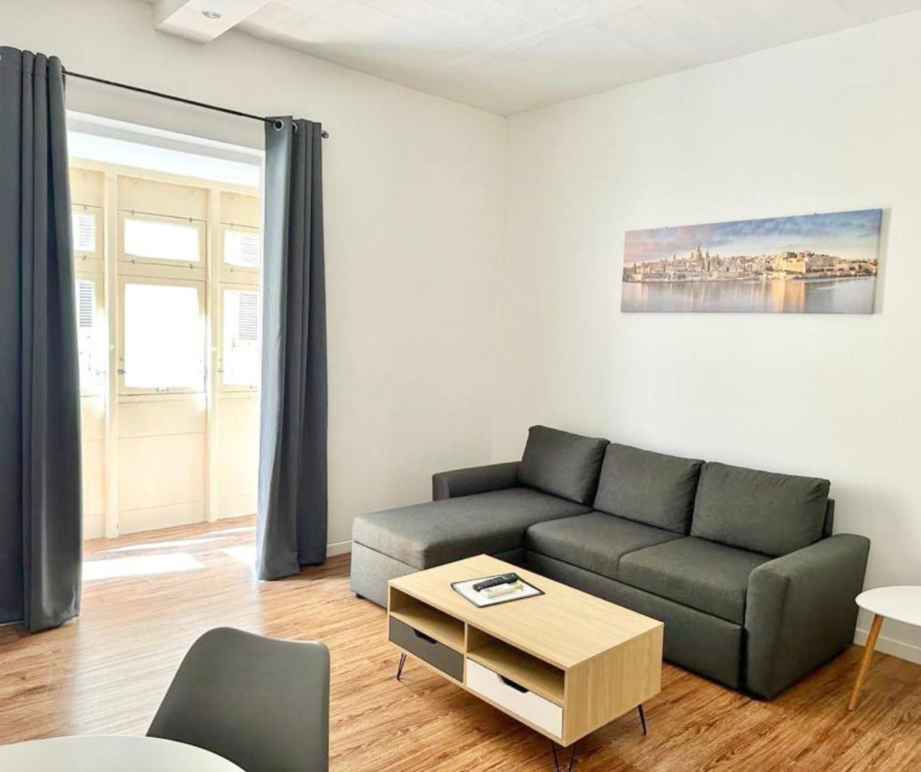 Central And Modern Valletta Flat Kültér fotó